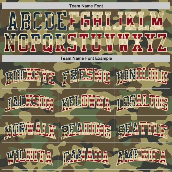 Custom Camo Vintage USA Flag Cream-Black Authentic Salute To Service Basketball Jersey