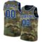Custom Camo Royal-White Authentic Salute To Service Basketball Jersey
