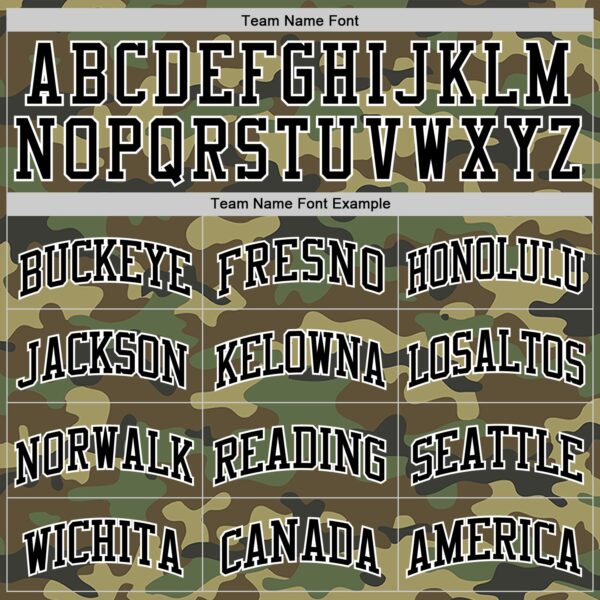 Custom Camo Black-White Authentic Salute To Service Basketball Jersey