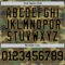 Custom Camo Black-Old Gold Authentic Salute To Service Basketball Jersey