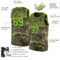 Custom Camo Neon Green-Black Authentic Salute To Service Basketball Jersey