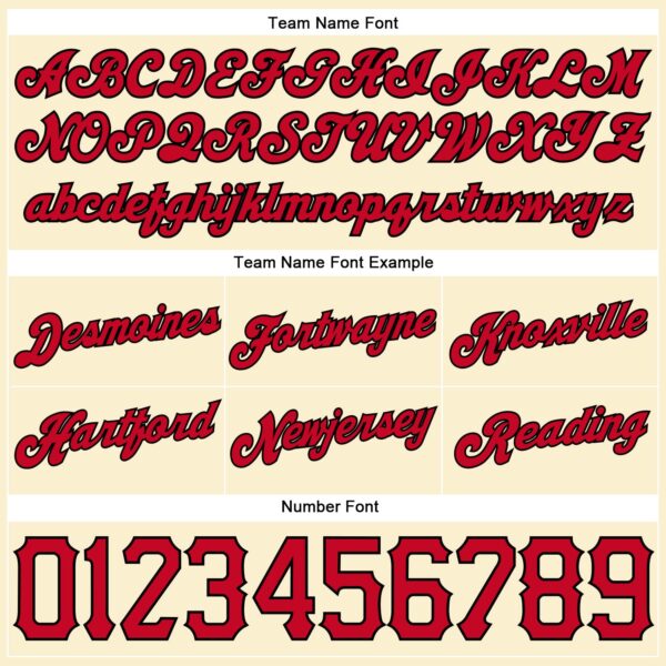 Custom Cream Black Pinstripe Red-Black Authentic Basketball Shorts