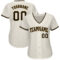 Custom Cream Black-Old Gold Authentic Baseball Jersey