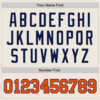 Custom Cream Orange-Navy Authentic Baseball Jersey