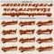Custom Cream Brown-Orange Authentic Baseball Jersey