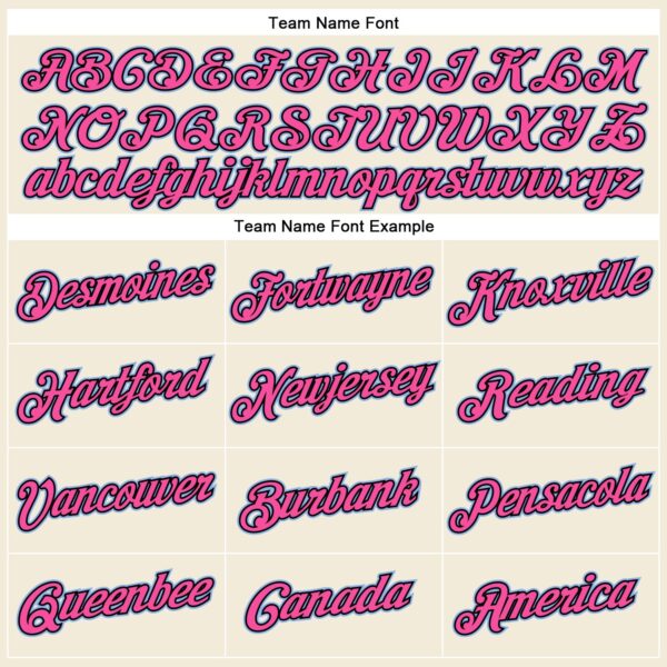 Custom Cream Light Blue Black-Pink Performance T-Shirt