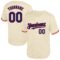 Custom Cream Royal-Red Mesh Authentic Throwback Baseball Jersey