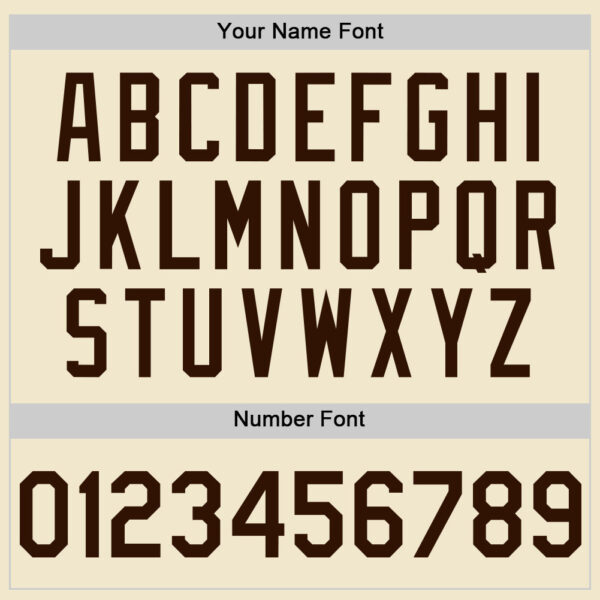 Custom Cream Brown Mesh Authentic Throwback Baseball Jersey