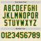 Custom Cream Green-Gold Mesh Authentic Throwback Baseball Jersey
