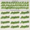 Custom Cream (Navy Neon Green Pinstripe) Neon Green-Navy Authentic Baseball Jersey