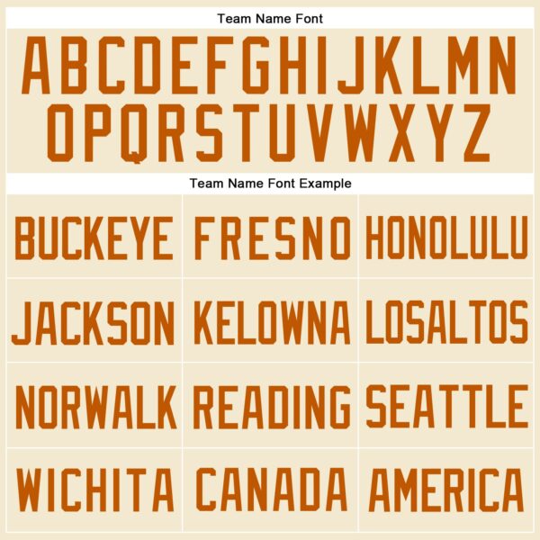 Custom Cream Texas Orange Mesh Authentic Throwback Baseball Jersey