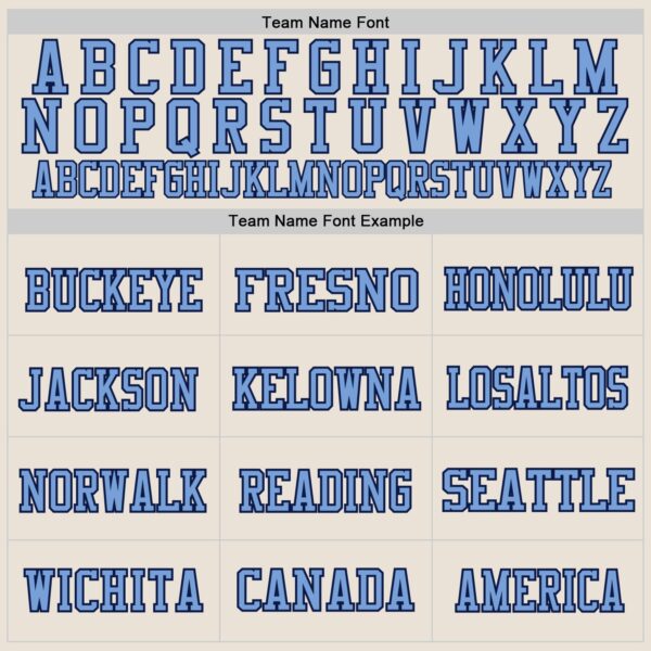 Custom Cream Light Blue-Navy Mesh Authentic Throwback Football Jersey