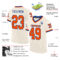Cream0845-1 Custom Cream Orange-Royal Mesh Authentic Throwback Football Jersey