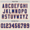 Cream0846-3 Custom Cream Royal-Orange Mesh Authentic Throwback Football Jersey