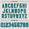 Cream0900-3 Custom Cream Teal-Black Mesh Authentic Throwback Football Jersey