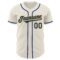 Custom Cream Royal-Gold Authentic Baseball Jersey