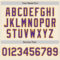 Custom Cream Purple-Gold Authentic Baseball Jersey