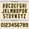 Custom Cream Green-Orange Authentic Baseball Jersey