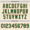 Custom Cream Kelly Green-Orange Authentic Baseball Jersey