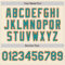 Custom Cream Teal-Orange Authentic Baseball Jersey