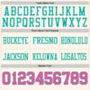 Custom Cream Pink-Aqua Authentic Football Jersey