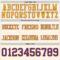 Cream1128-3 Custom Cream Purple-Gold Authentic Football Jersey