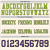 Custom Cream Purple-Neon Green Authentic Football Jersey