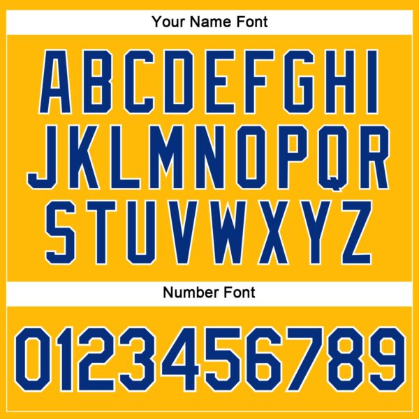 Custom Women's Gold Royal-White V-Neck Cropped Baseball Jersey