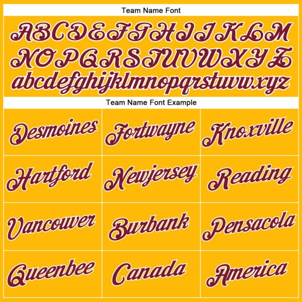 Custom Women's Gold Crimson-White V-Neck Cropped Baseball Jersey