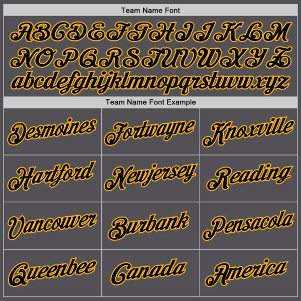 Custom Steel Gray Black-Gold Performance T-Shirt