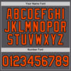 Custom Steel Gray Orange-Black Performance T-Shirt