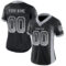 Drift0004-1 Custom Black Gray-White Drift Fashion Football Jersey