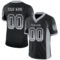 Drift0004 Custom Black Gray-White Drift Fashion Football Jersey