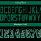 Drift0006-3 Custom Black Kelly Green-White Drift Fashion Football Jersey
