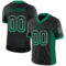 Drift0006 Custom Black Kelly Green-White Drift Fashion Football Jersey