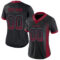Drift0015-1 Custom Black Crimson-Teal Drift Fashion Football Jersey