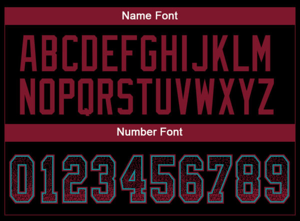 Custom Black Crimson-Teal Drift Fashion Football Jersey