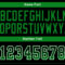 Drift0024-3 Custom Black Grass Green-White Drift Fashion Football Jersey