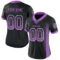 Drift0025-1 Custom Black Medium Purple-White Drift Fashion Football Jersey