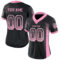 Drift0026-1 Custom Black Light Pink-White Drift Fashion Football Jersey