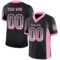 Drift0026 Custom Black Light Pink-White Drift Fashion Football Jersey