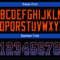 Custom Black Thunder Blue-Orange Drift Fashion Football Jersey