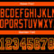 Drift0034-3 Custom Black Orange-Yellow Drift Fashion Football Jersey