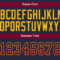 Custom Navy Maroon-Gold Drift Fashion Football Jersey