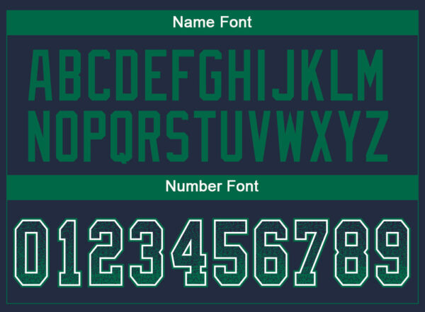 Custom Navy Kelly Green-White Drift Fashion Football Jersey