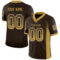 Drift0044 Custom Brown Old Gold-Cream Drift Fashion Football Jersey