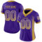 Drift0052-1 Custom Purple Old Gold-White Drift Fashion Football Jersey