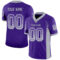Drift0053 Custom Purple Gray-White Drift Fashion Football Jersey