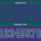 Drift0054-3 Custom Purple Kelly Green-White Drift Fashion Football Jersey