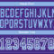 Custom Purple Light Blue-White Drift Fashion Football Jersey